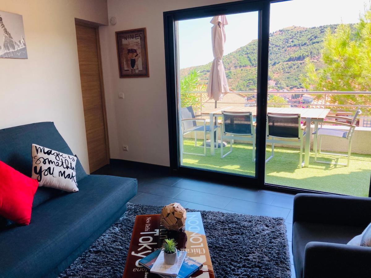 Residence Costa Vermella, Vue Mer Et Montagne Au Calme Cerbère Eksteriør bilde