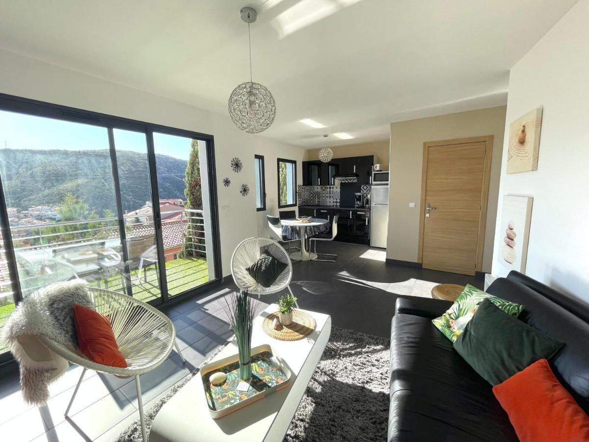 Residence Costa Vermella, Vue Mer Et Montagne Au Calme Cerbère Eksteriør bilde